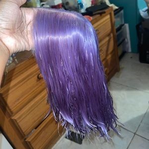 Lavender wig